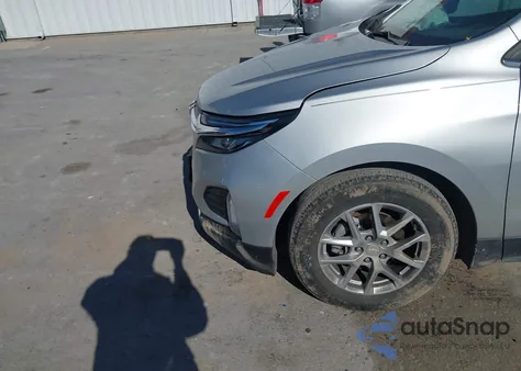 2022 Chevrolet Equinox Fwd Lt из США, поврежденный, VIN 3GNAXKEV2NL230169